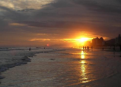 Apartamento Na Praia Grande Экстерьер фото